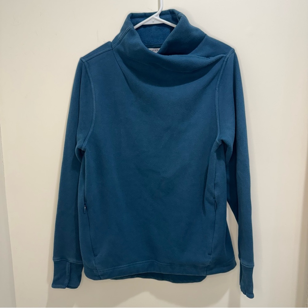 Athleta‎ Cozy Karma II Cowl Neck Sweatshirt Size S